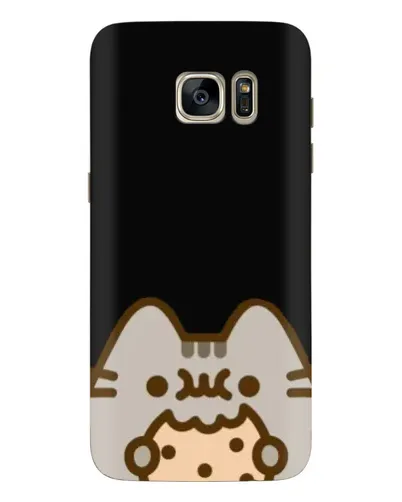 Чехол для Samsung Galaxy S7 Edge (G935) с картинкой «Пушин на черном» Чехол для Samsung Galaxy S7 Edge (G935) с картинкой «Пушин на черном»