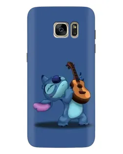 Чохол для Samsung Galaxy S7 Edge (G935) з картинкою «Стіч з укулеле»