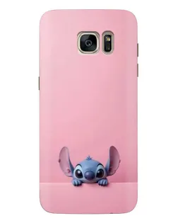 Чохол для Samsung Galaxy S7 Edge (G935) з картинкою «Stitch визирає»