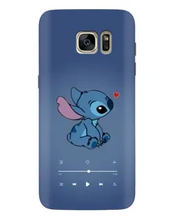 Чохол для Samsung Galaxy S7 Edge (G935) з картинкою «Музичний Stitch»