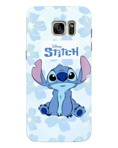Чохол для Samsung Galaxy S7 Edge (G935) з картинкою «Stitch серед квітів» Чохол для Samsung Galaxy S7 Edge (G935) з картинкою «Stitch серед квітів»