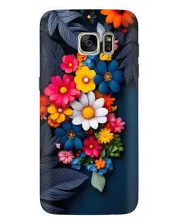 Чехол для Samsung Galaxy S7 Edge (G935) с картинкой «Цветочная феерия»