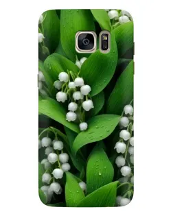 Чехол для Samsung Galaxy S7 Edge (G935) с картинкой «Ландыши в зелени»