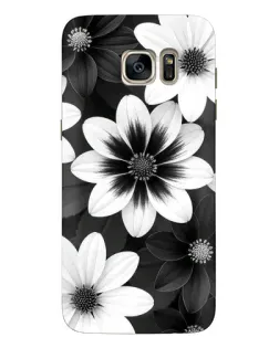 Чехол для Samsung Galaxy S7 Edge (G935) с картинкой «Монохромные астры»