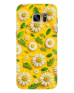 Чехол для Samsung Galaxy S7 Edge (G935) с картинкой «Ромашковое солнце»