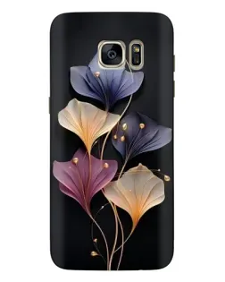 Чехол для Samsung Galaxy S7 Edge (G935) с картинкой «Лиловые цветы грации»