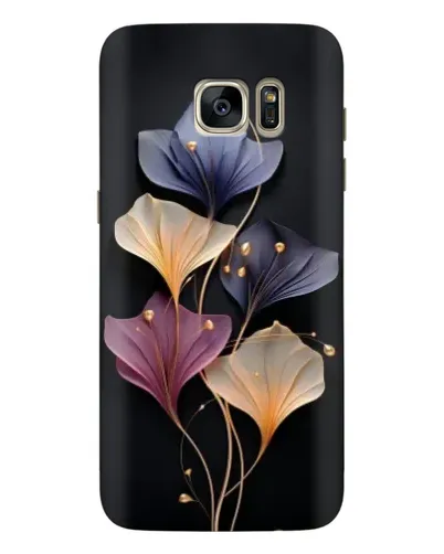 Чехол для Samsung Galaxy S7 Edge (G935) с картинкой «Лиловые цветы грации»