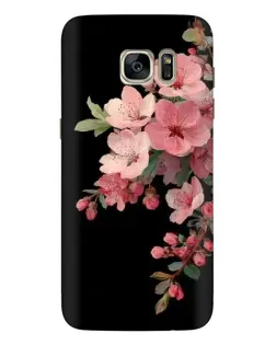 Чехол для Samsung Galaxy S7 Edge (G935) с картинкой «Розовая ветка сакуры»