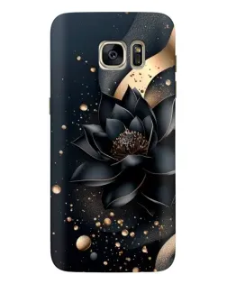 Чехол для Samsung Galaxy S7 Edge (G935) с картинкой «Черный лотос»