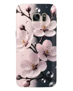 Чехол для Samsung Galaxy S7 Edge (G935) с картинкой «Нежная сакура и капли» Чехол для Samsung Galaxy S7 Edge (G935) с картинкой «Нежная сакура и капли»