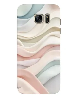 Чехол для Samsung Galaxy S7 Edge (G935) с картинкой «Пастельные нежные волны»