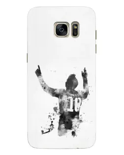 Чехол для Samsung Galaxy S7 Edge (G935) с картинкой «Messi ART»