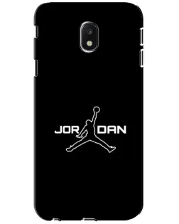 Чехол для Samsung Galaxy J3 2017 (J330FN EU) с картинкой «Nike Pink Swirl»