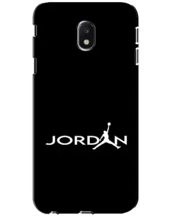 Чехол для Samsung Galaxy J3 2017 (J330FN EU) с картинкой «Jordan White Logo» Чехол для Samsung Galaxy J3 2017 (J330FN EU) с картинкой «Jordan White Logo»