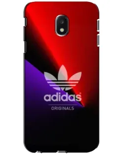 Чехол для Samsung Galaxy J3 2017 (J330FN EU) с картинкой «Adidas Red Neon»
