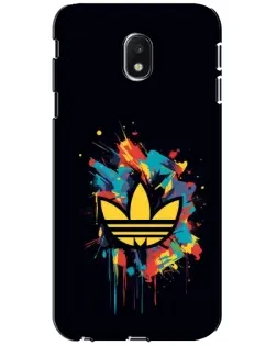 Чехол для Samsung Galaxy J3 2017 (J330FN EU) с картинкой «Adidas Splash»