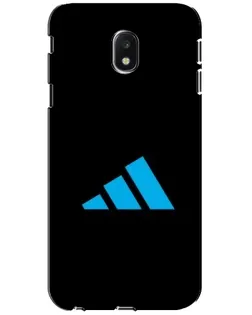 Чехол для Samsung Galaxy J3 2017 (J330FN EU) с картинкой «Adidas Cyan Logo»