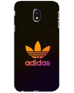 Чехол для Samsung Galaxy J3 2017 (J330FN EU) с картинкой «Градиент Adidas»