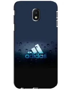 Чехол для Samsung Galaxy J3 2017 (J330FN EU) с картинкой «Adidas Water Drops»
