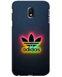 Чехол для Samsung Galaxy J3 2017 (J330FN EU) с картинкой «Неоновый Adidas»