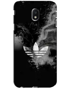 Чехол для Samsung Galaxy J3 2017 (J330FN EU) с картинкой «Абстрактный дым Adidas»
