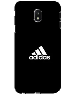Чехол для Samsung Galaxy J3 2017 (J330FN EU) с картинкой «Черная классика Adidas»