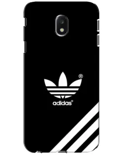 Чехол для Samsung Galaxy J3 2017 (J330FN EU) с картинкой «Adidas с диагональными полосами»