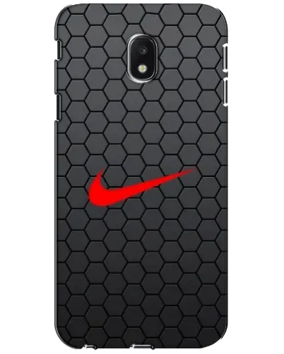 Чехол для Samsung Galaxy J3 2017 (J330FN EU) с картинкой «Nike — карбоновая сетка»