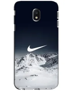 Чехол для Samsung Galaxy J3 2017 (J330FN EU) с картинкой «Nike — зимние горы» Чехол для Samsung Galaxy J3 2017 (J330FN EU) с картинкой «Nike — зимние горы»