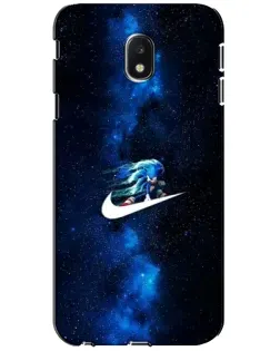 Чехол для Samsung Galaxy J3 2017 (J330FN EU) с картинкой «Звездный путь Nike» Чехол для Samsung Galaxy J3 2017 (J330FN EU) с картинкой «Звездный путь Nike»