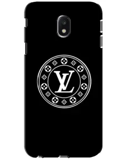 Чехол для Samsung Galaxy J3 2017 (J330FN EU) с картинкой «LV — печать стиля»