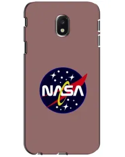 Чехол для Samsung Galaxy J3 2017 (J330FN EU) с картинкой «NASA — ретро космос»