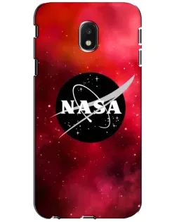 Чехол для Samsung Galaxy J3 2017 (J330FN EU) с картинкой «NASA — красная туманность»