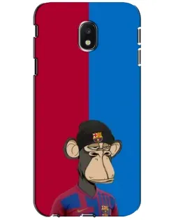 Чехол для Samsung Galaxy J3 2017 (J330FN EU) с картинкой «Bored Ape — фанат Барсы» Чехол для Samsung Galaxy J3 2017 (J330FN EU) с картинкой «Bored Ape — фанат Барсы»