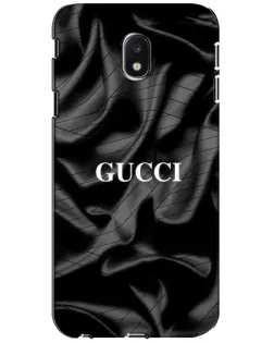 Чехол для Samsung Galaxy J3 2017 (J330FN EU) с картинкой «Gucci — шелковые волны»