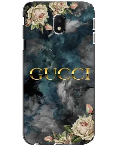 Чехол для Samsung Galaxy J3 2017 (J330FN EU) с картинкой «Абстрактные цветы Gucci» Чехол для Samsung Galaxy J3 2017 (J330FN EU) с картинкой «Абстрактные цветы Gucci»