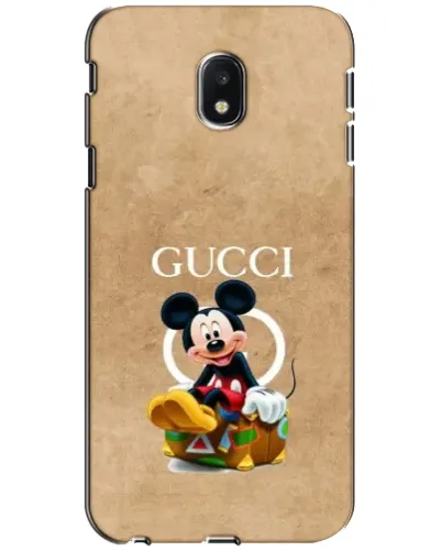 Чехол для Samsung Galaxy J3 2017 (J330FN EU) с картинкой «Микки Маус Gucci — крафт» Чехол для Samsung Galaxy J3 2017 (J330FN EU) с картинкой «Микки Маус Gucci — крафт»