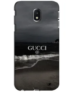 Чехол для Samsung Galaxy J3 2017 (J330FN EU) с картинкой «Gucci — морской прибой» Чехол для Samsung Galaxy J3 2017 (J330FN EU) с картинкой «Gucci — морской прибой»