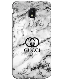 Чехол для Samsung Galaxy J3 2017 (J330FN EU) с картинкой «Gucci — мраморный шик» Чехол для Samsung Galaxy J3 2017 (J330FN EU) с картинкой «Gucci — мраморный шик»