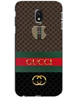 Чехол для Samsung Galaxy J3 2017 (J330FN EU) с картинкой «Gucci — брендированный десерт» Чехол для Samsung Galaxy J3 2017 (J330FN EU) с картинкой «Gucci — брендированный десерт»
