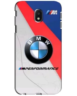 Чехол для Samsung Galaxy J3 2017 (J330FN EU) с картинкой «BMW Performance стиль» Чехол для Samsung Galaxy J3 2017 (J330FN EU) с картинкой «BMW Performance стиль»