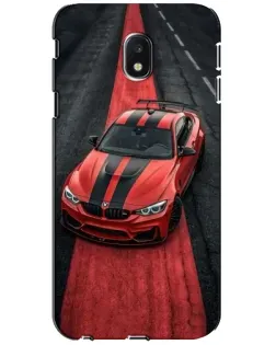 Чехол для Samsung Galaxy J3 2017 (J330FN EU) с картинкой «BMW на красной дорожке» Чехол для Samsung Galaxy J3 2017 (J330FN EU) с картинкой «BMW на красной дорожке»