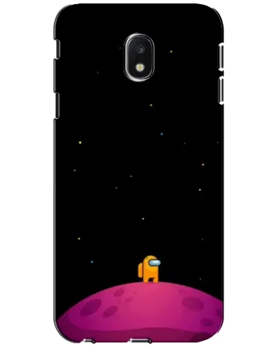 Чехол для Samsung Galaxy J3 2017 (J330FN EU) с картинкой «Одинокий герой на планете»