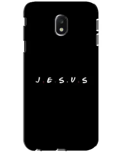 Чехол для Samsung Galaxy J3 2017 (J330FN EU) с картинкой «Точки веры J.E.S.U.S.»