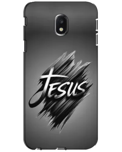 Чехол для Samsung Galaxy J3 2017 (J330FN EU) с картинкой «Надпись Jesus Graffiti»