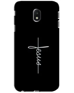 Чехол для Samsung Galaxy J3 2017 (J330FN EU) с картинкой «Тонкая линия веры»