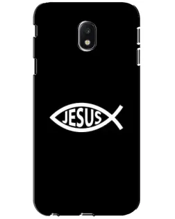 Чехол для Samsung Galaxy J3 2017 (J330FN EU) с картинкой «Классический Jesus»