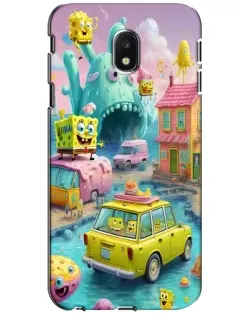 Чехол для Samsung Galaxy J3 2017 (J330FN EU) с картинкой «Монстр-трак приключения»