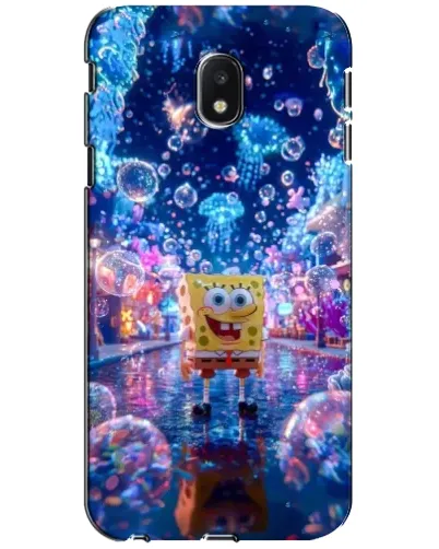 Чехол для Samsung Galaxy J3 2017 (J330FN EU) с картинкой «Неоновый океан»