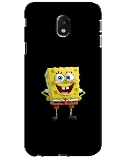 Чехол для Samsung Galaxy J3 2017 (J330FN EU) с картинкой «Классический Губка Боб»